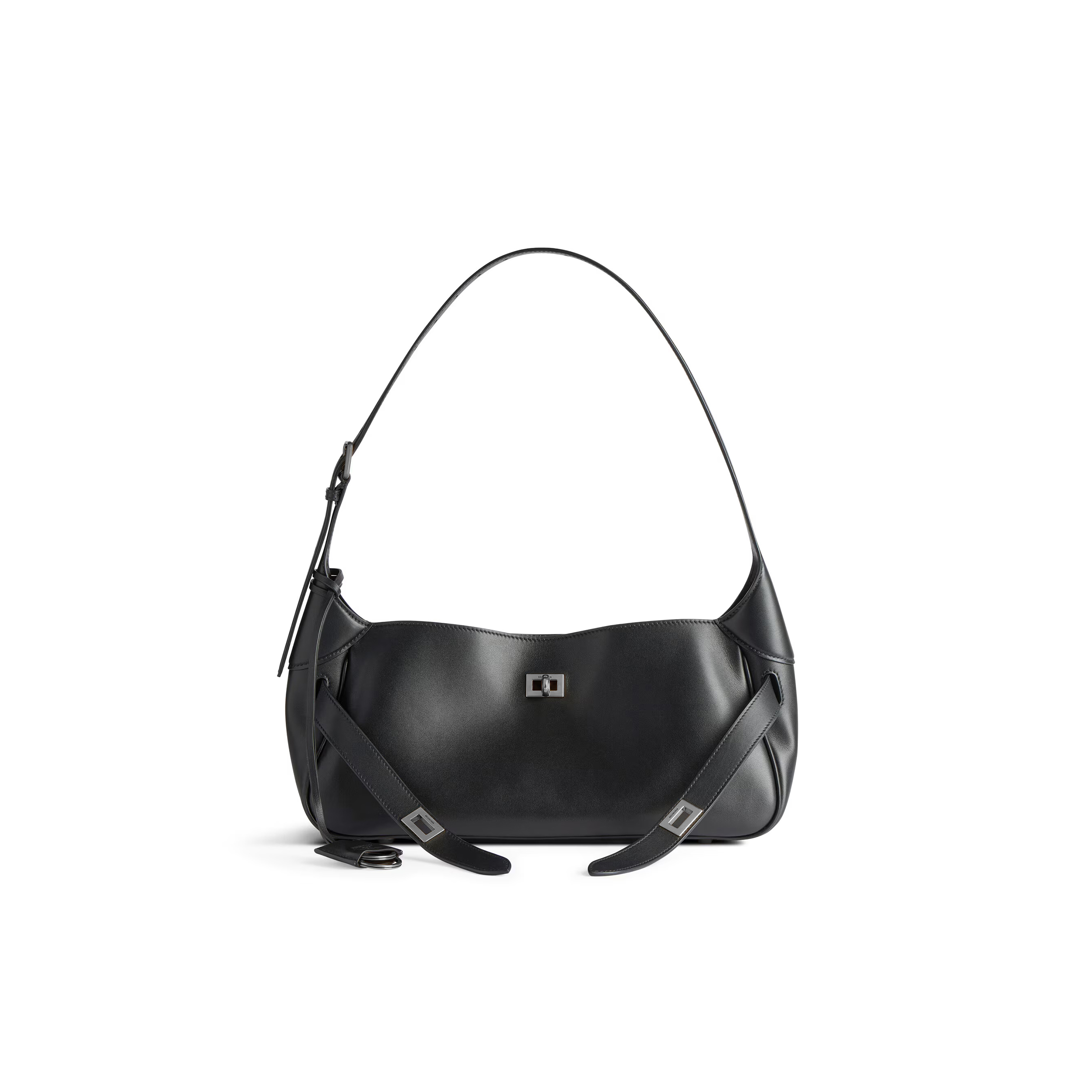 Ba*len*cia*ga women''s bel air small shoulder bag in black 8106802abav1100 (29.9*19.8*17cm)